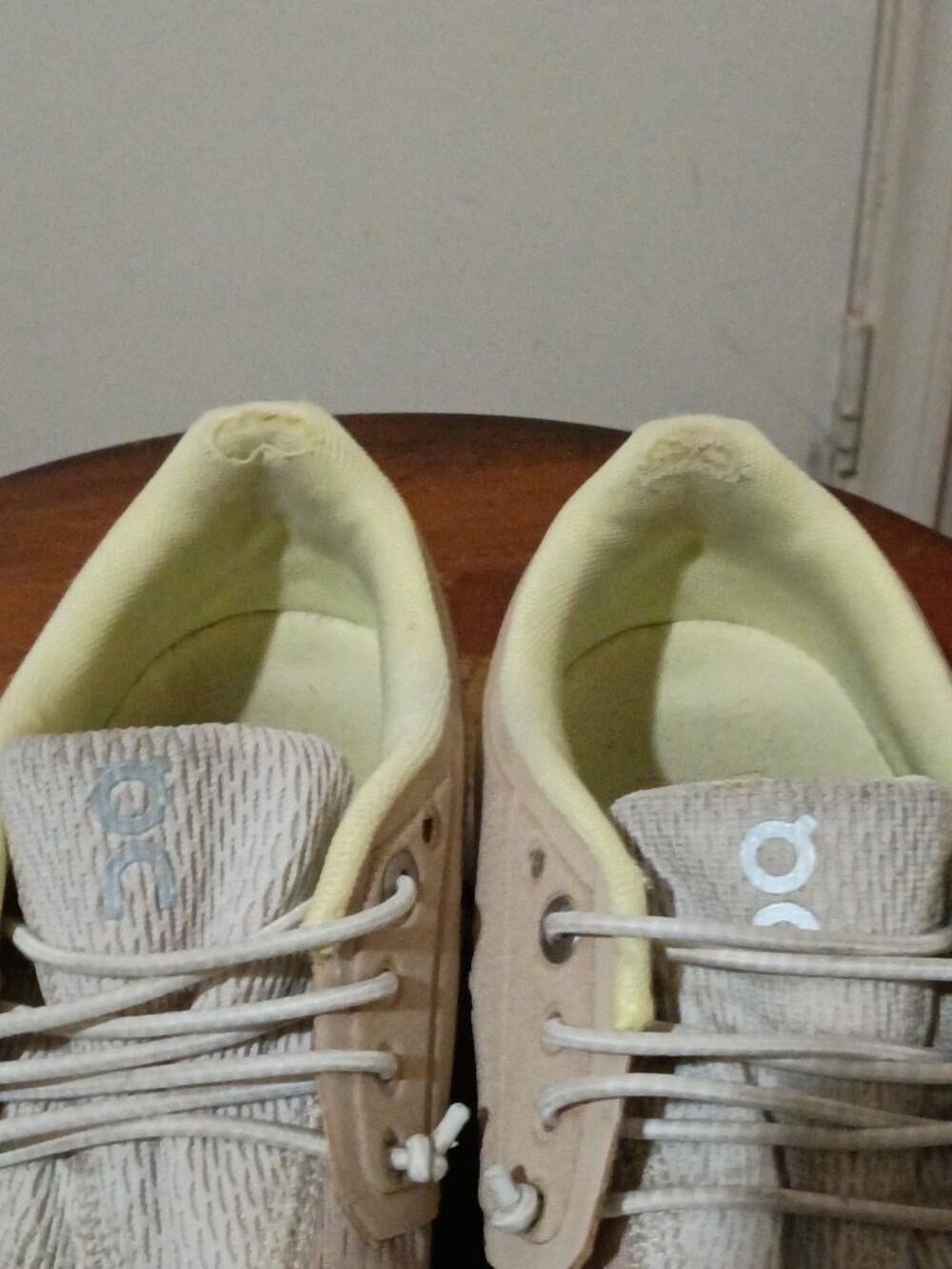 On Running Cloud Terry Dune Sand/Pearl Women's Size 7.5 Running Shoes - Picture 6 of 13